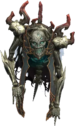 Floating Skull